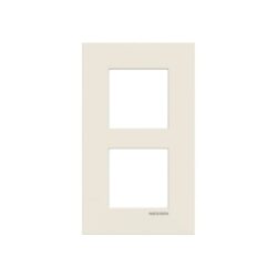 ABB - Plaque de recouvr. double blanc 60 mm - 2CLA227220Z1101