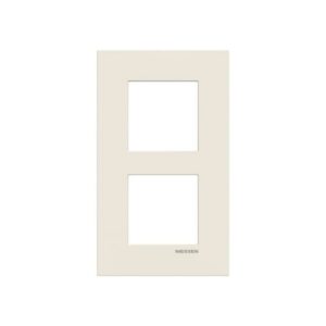 ABB - Plaque de recouvr. double blanc 60 mm - 2CLA227220Z1101