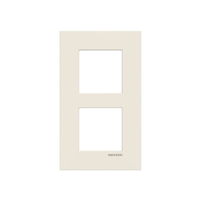 ABB - Plaque de recouvr. double blanc 60 mm - 2CLA227220Z1101 ABB - Plaque de recouvr. double blanc 60 mm - 2CLA227220Z1101