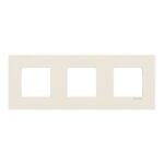 ABB - Plaque de recouvr. triple blanc 71 mm - 2CLA227300Z1101