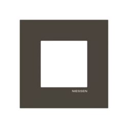ABB - Plaque de recouvrement simple anthracite - 2CLA227100Z1801