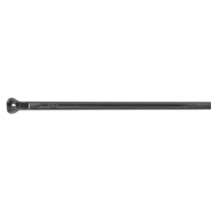 Collier de serrage nylon noir UV 290x4,8 mm pour fixation et montage