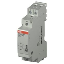 ABB - Télérupteur E290 16A 2NO 12V CA 12V CC rail DIN gris - 2TAZ312000R2052