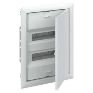 ABB - UK600 - UK624N3 - Coffret encastré 2R 24M avec porte - 2CPX031370R9999