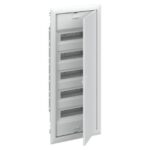 ABB - UK600 - UK660N4 - Coffret encastré 5R 60M avec porte - 2CPX031373R9999
