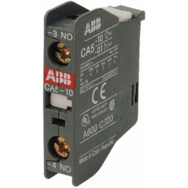 ABB - contact aux. gamme A 1NO montage frontale - 1SBN010010R1010 ABB - contact aux. gamme A 1NO montage frontale - 1SBN010010R1010