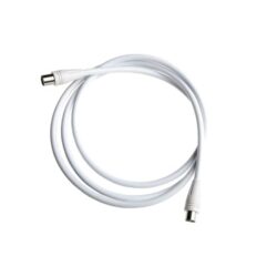 Détails visibles de Cordon coaxial IEC mâle femelle TV radio 1,5 m pour Câbles coaxiaux