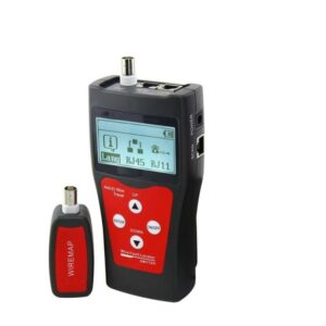 ABITANA - Testeur Wiremap & Longuer pour câblage de réseau RJ45