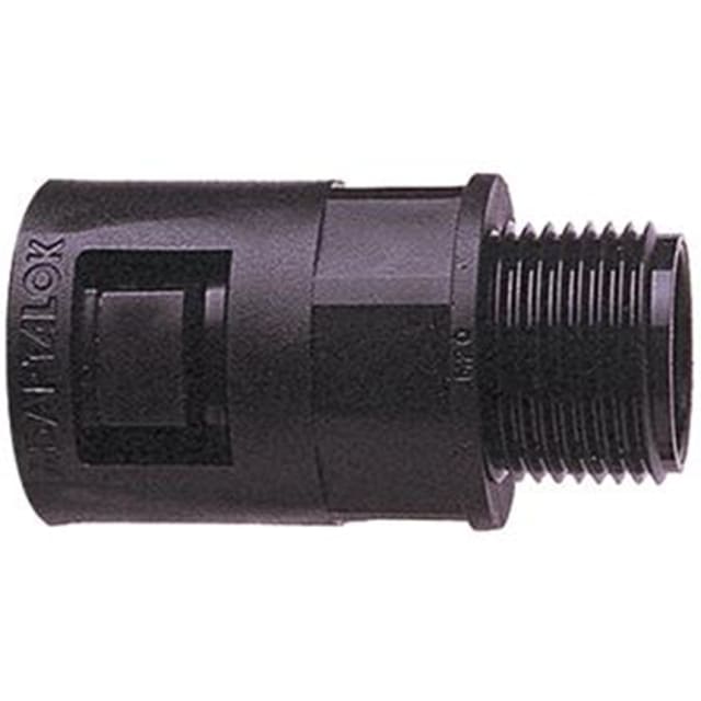 ADAPTAFLEX - Nipple droit M20 noir - AL16/M20/A/BL ADAPTAFLEX - Nipple droit M20 noir - AL16/M20/A/BL