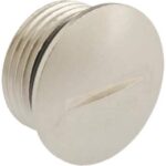 AGRO - Bouchon de fermeture laiton Ni M63x1.5 - 8763.11.08