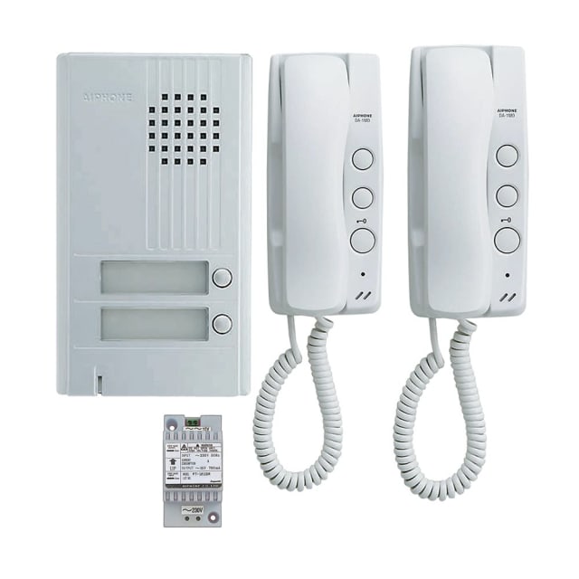 AIPHONE - KIT PARLOPHONE 2 FILS - 2APPARTEMENTS - A01008200 AIPHONE - KIT PARLOPHONE 2 FILS - 2APPARTEMENTS - A01008200