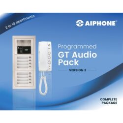 Détails visibles de Kit d'interphone audio préprogrammé 6 appartements pour Kits parlophone