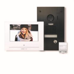 AIPHONE - Kit video 7 inch moniteur avec WIFI + noir ENCASTRE - A01008421