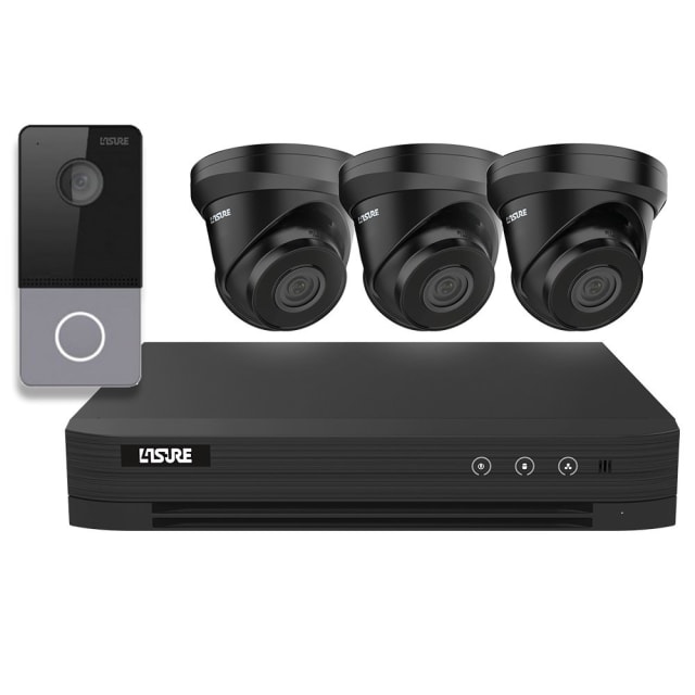 AIPHONE - Pack CCTV IP 3x cam tourelle 4MP + enreg + portier - A50000003 AIPHONE - Pack CCTV IP 3x cam tourelle 4MP + enreg + portier - A50000003