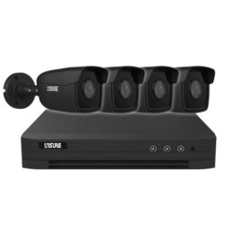 AIPHONE - Pack CCTV IP 4x caméra bullet 4MP + enregistreur - A50000002
