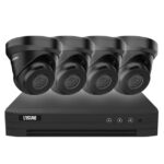 AIPHONE - Pack CCTV IP 4x caméra tourelle 4MP + enregistreur - A50000001