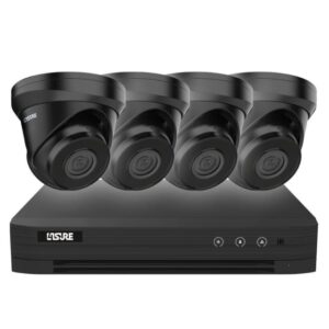 AIPHONE - Pack CCTV IP 4x caméra tourelle 4MP + enregistreur - A50000001