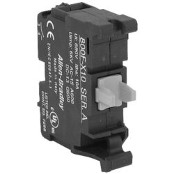 ALLEN BRADLEY - Bloc de contact 1NO - 800F-X10