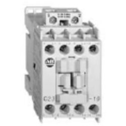 Contacteur tripolaire 4 kW 230 V 1 NO, configuration visible