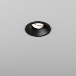 AQFORM - HOLLOW 8 lens move LED M927 34° DALI recessed black - 38057-M927-FB-DA-12