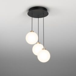 AQFORM - MODERN BALL simple maxi WP LED spider M927 suspended white structure - 59902-M927-D0-00-13