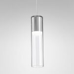 AQFORM - MODERN GLASS Tube TR LED fi50 M930 suspended white structure - 59847-M930-D9-00-13