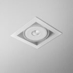 AQFORM - SQUARES 111x1 QRLED M927 38° recessed copper - 30104-M927-F1-00-17