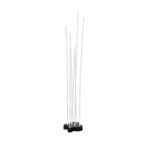 ARTEMIDE DECORATIF - Reeds Single borne 7xLED 10W 3000K IP67 gris anthracite - T087400