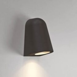 Détails visibles de Applique murale extérieure noire GU10 IP65 dimmable pour Appliques extérieures