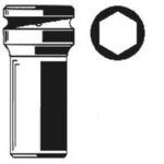 Action - Douille 1/2'' x 27 profonde