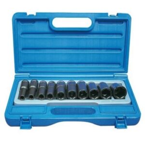 Action - Jeu de douilles 1/2'' longue 10 pcs.