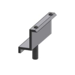 Aerocompact - Aerocompact End-Clamp 80/32 with grounding pins Acc. - 82030532