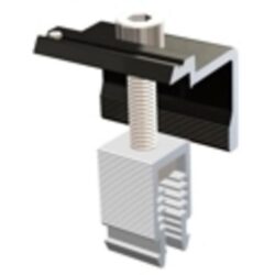 Aerocompact - CLEB10 End clamp click 30-50 black - 707603