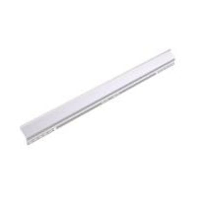 Aerocompact Déflecteur de vent 10° Déflecteur de vent aluminium blanc 1350 mm pour structure photovoltaïque