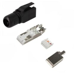 Aginode Belgium - LANmark-6A Field Terminable Plug Category 6A Screened - N490.001