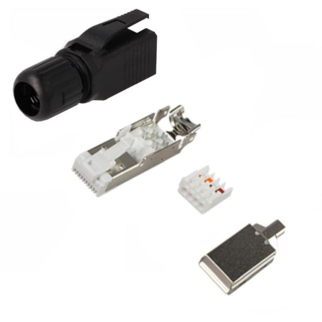 Aginode Belgium - LANmark-6A Field Terminable Plug Category 6A Screened - N490.001 Aginode Belgium - LANmark-6A Field Terminable Plug Category 6A Screened - N490.001