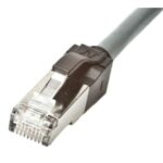 Aginode Belgium - LANmark-6A Ultim Patch Cord Cat 6A Screened LSZH 1m Grey - N11A.U1F010DK