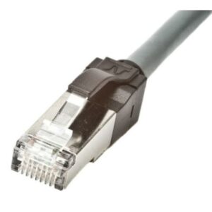 Aginode Belgium - LANmark-6A Ultim Patch Cord Cat 6A Screened LSZH 1m Grey - N11A.U1F010DK