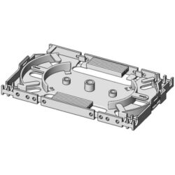 Aginode Belgium - LANmark Industry iConnect Splice Cassette Cover Grey. - N42I.104