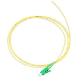 Aginode Belgium - LANmark-OF Pigtail LC/UPC Singlemode Maxistrip LSZH 9/125 1m Yellow - N121.4MLY