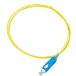 Aginode Belgium - LANmark-OF Pigtail SC/UPC Singlemode Maxistrip LSZH 9/125 1m Yellow - N121.4MCY