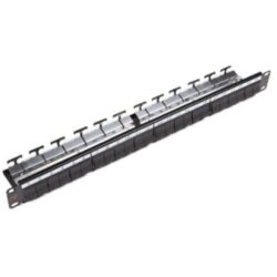 Aginode Belgium - LANmark Patch Panel 24 Snap-In Black - N521.661BK