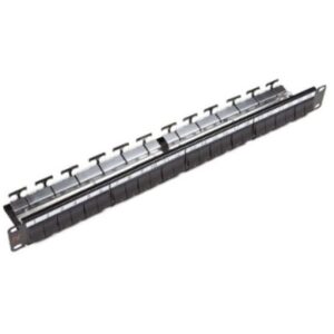 Aginode Belgium - LANmark Patch Panel 24 Snap-In Black - N521.661BK