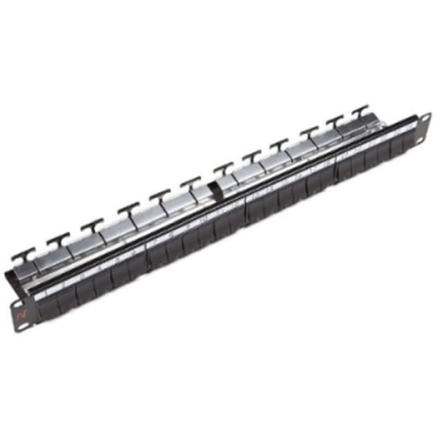 Aginode Belgium - LANmark Patch Panel 24 Snap-In Black - N521.661BK Aginode Belgium - LANmark Patch Panel 24 Snap-In Black - N521.661BK