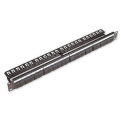 Aginode Belgium - LANmark Patch Panel 24 Snap-In Black - N521.664BK