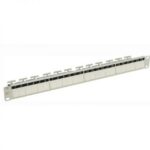 Aginode Belgium - LANmark Patch Panel 24 Snap-In White - N521.661