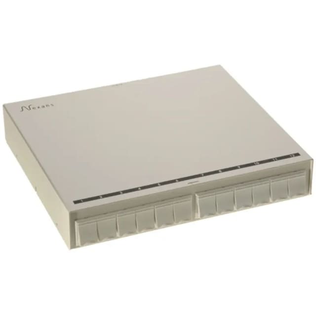 Aginode Belgium - LANmark zone distribution box 12 snap-In White - N521.600 Aginode Belgium - LANmark zone distribution box 12 snap-In White - N521.600