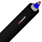 Aginode Belgium - Singlemode OS2 9/125µm UDPE 12F Fca Noir Exterieur - N164.UDPE12B