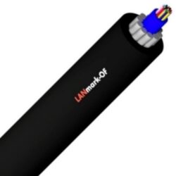 Aginode Belgium - Singlemode OS2 9/125µm UDPE 24F Fca Noir Exterieur - N164.UDPE24B