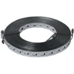 Bande perforée métallique enroulée de 17 mm pour fixation et montage